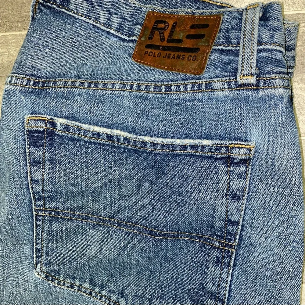 VTG Ralph Lauren Polo Jeans Co RL Woodrow Baggy Wide Leg Mens 38x32 Y2K Skater_2